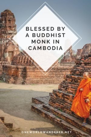 Being blessed by a Buddhist Monk in Cambodia was one of the unique travel experiences that I will never forget. Here is the rundown on buddhist monks and getting blessed by one.