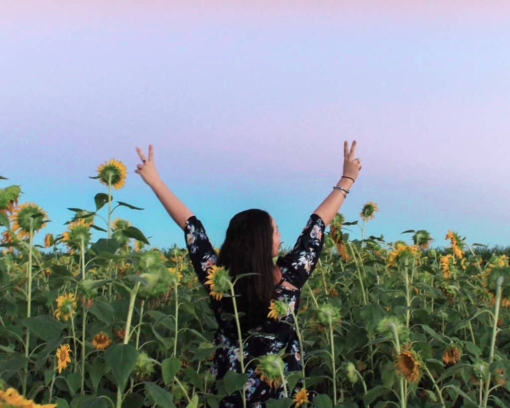If you’re wanting to go on a spontaneous adventure, you need to visit a sunflower field asap. You’ve seen the pictures on Instagram, with beautiful sunsets and golden lights. Sunflower fields are always worth a visit when the sunflowers are in bloom and here are 5 reasons why you should visit one asap. #Travel #adventure #sunflowerfield #Sunflowers #spontaneousadventures