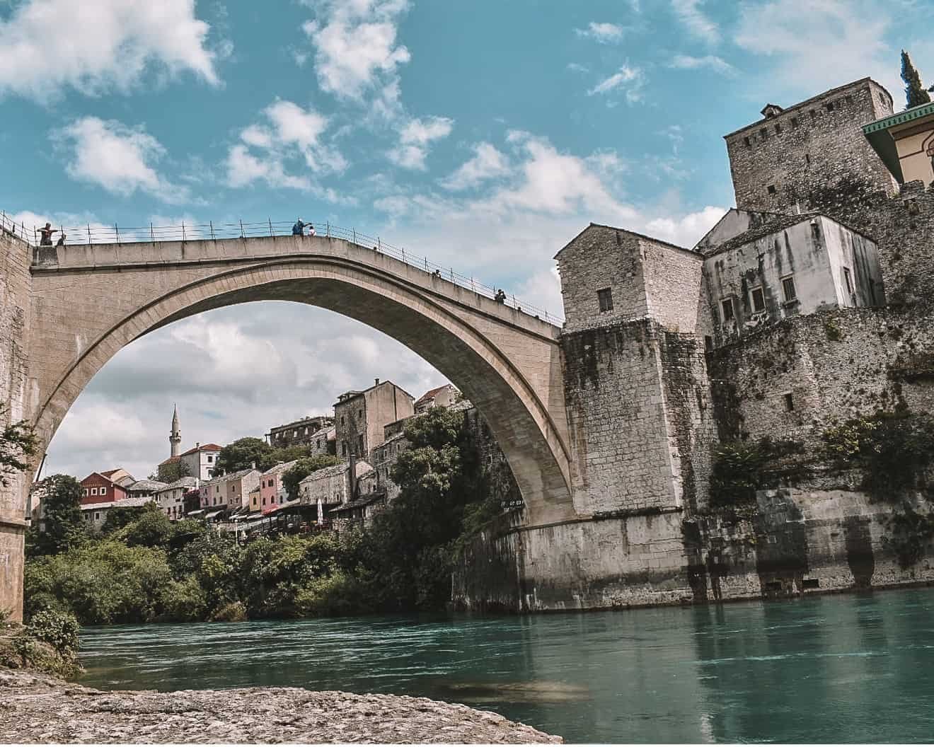 All you need is one day to be welcomed by the locals and discover the historic charm of Mostar. Here's why you should visit Mostar, Bosnia and Herzegovina. | #mostar #bosniaandherzegovina #balkantour #balkans