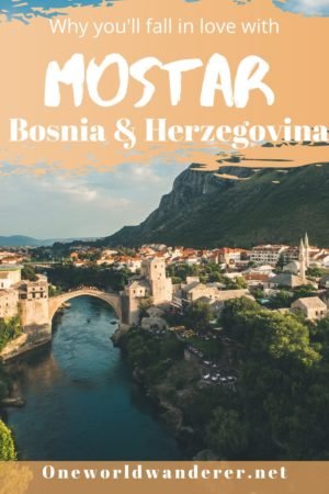 All you need is one day to be welcomed by the locals and discover the historic charm of Mostar. Here's why you should visit Mostar, Bosnia and Herzegovina. | #mostar #bosniaandherzegovina #balkantour #balkans