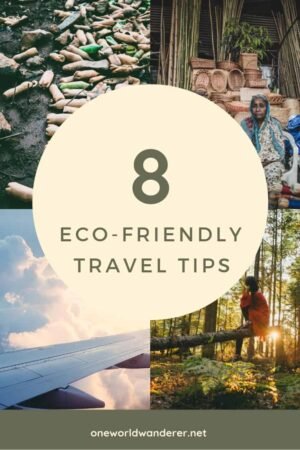 Travel can take a toll on the environment, but there are great eco-friendly alternatives to help reduce your impact. Keep reading to find the 8 sustainable travel hacks I use to protect the environment #zerowaste #plasticfree #sustainableliving #sustainabletravel