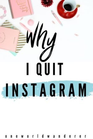 I quit being an Instagram travel influencer because the lifestyle wasn't healthy. Instagram and working as a content creator, influencer, or on Social Media was ruining my life. Instead, I quit, to focus on being a travel blogger. And it was the best decision I ever made! #travelinfluencer #instagraminfluencer #socialmedia