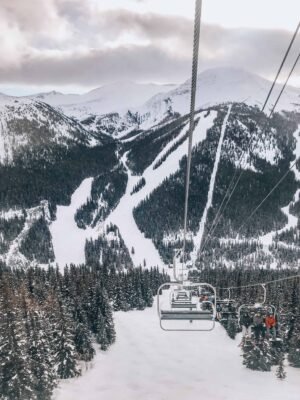 The top things to do in Banff National Park that will take your winter ski trip to the next level making it a bucket list adventure.