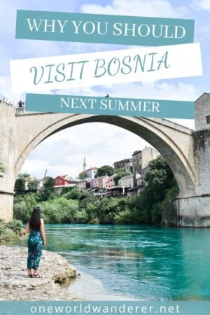 All you need is one day to fall in love with Bosnia and Herzegovina. Be welcomed by the locals and discover the historic charm of Mostar and Sarajevo. Here's why you should visit stunning Bosnia and Herzegovina. | #mostar #bosniaandherzegovina #balkantour #balkans 