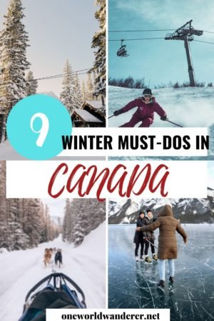 The top winter adventures and activities to do in the Canadian Rockies that will take your winter ski trip to the next level making it a bucket list adventure. Best things to do, free things to do, outdoor, and adventurous travel tips for Canada and the Canadian Rockies. #canada #travelling #canadarockies 