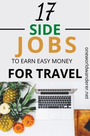 Want to make money from home so you can travel more? Here are 17 legit ways to make extra cash when you urgently need money, when you want to transition to online work, entrepreneurship, or when you want to travel more! These are things I do to make $100 every day, and be able to travel the world! Learn more about how to create a side hustle job without having to have a real job. Earn extra income at home every day. #makemoneyonline #makemoney #makemoneyfromhome #travelmore