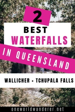 North Queensland is one of the most stunning locations on Earth - with rainforests, beaches, and hiking unlike anywhere else. Visiting the unique and secret Tchupala Falls and Wallicher Falls, located in the rainforest valleys of Wooroonooran in North Queensland, Australia, after a beautiful hike through the rainforest is one of the best things to do when in the Atherton Tablelands area. #waterfall #northqueensland #rainforest