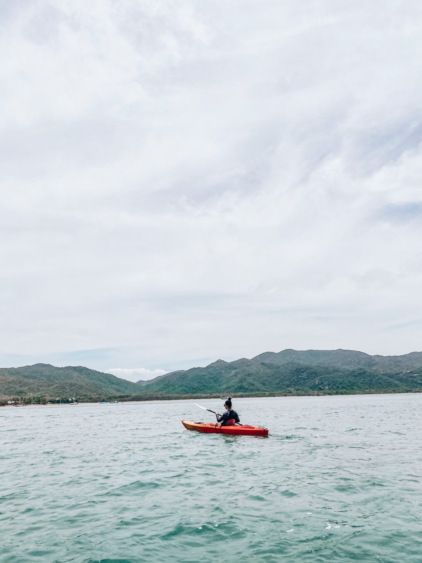 Kayaking in Horseshoe Bay, Magnetic Island- one of the best Great Barrier Reef Islands
