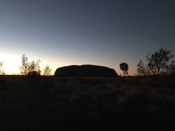 Sunrise at Kata-Tjuta and Uluru