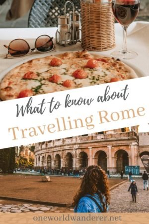 Thinking of visiting Rome? There are quite a few interesting things worth knowing before you travel to Rome, Italy. I have gathered all of the best Rome travel tips -- including how to SAVE MONEY, how to stay SAFE and more! #visitrome #italy #traveltips