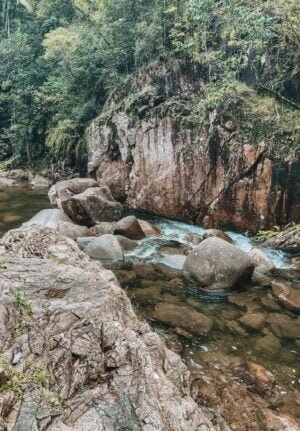 Finch Hatton Gorge in Queensland as a solo female traveller living the vanlife and travelling Australia in a van