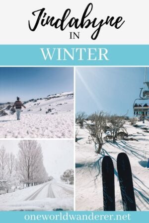Jindabyne Winter Bucketlist- Everything you should do in Jindabyne in winter including skiing, snowboarding, hiking along Australia's alps, snowshoeing, where to stay, and what to eat